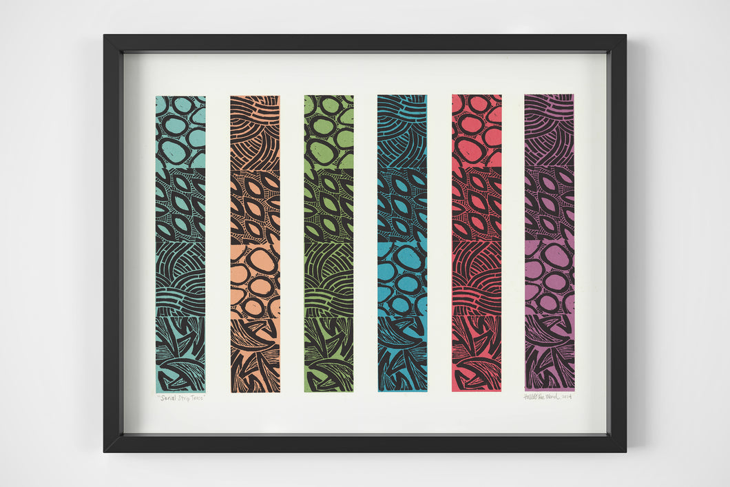 Positive Pattern Prints - Serial Strip Tease