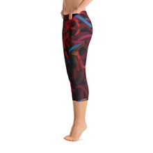 Positively Poppin' - Capri Leggings - ABUNDANCE