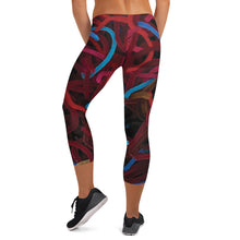 Positively Poppin' - Capri Leggings - ABUNDANCE