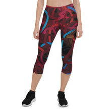 Positively Poppin' - Capri Leggings - ABUNDANCE