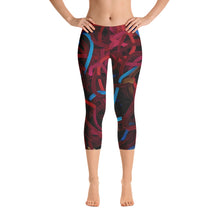 Positively Poppin' - Capri Leggings - ABUNDANCE