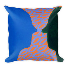 Lifestyle Pillows - "That's What It's All About" - You & Me: Pillow Talk (purple leaves)
