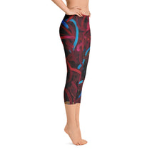 Positively Poppin' - Capri Leggings - ABUNDANCE