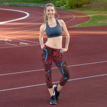 Positively Poppin' - Capri Leggings - ABUNDANCE