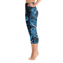 Positively Poppin' - Yoga Capri Leggings - CARIBELLEH