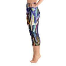 Positively Poppin' Fashion - Yoga Capri Leggings - BLUE MOON