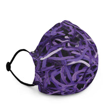 Positively Poppin' Accessories - Premium Face Mask - PURPLE MARTIN