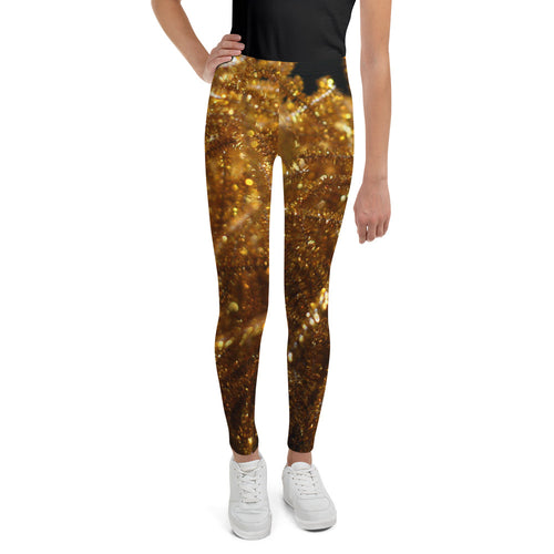 Positively Poppin' Fashion - Youth Leggings - FIREFLY