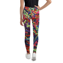 Positively Poppin' Fashion - Youth Leggings - NEON GRASSES