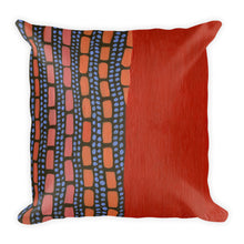 Lifestyle Pillows - "That's What It's All About" - Red Curtain